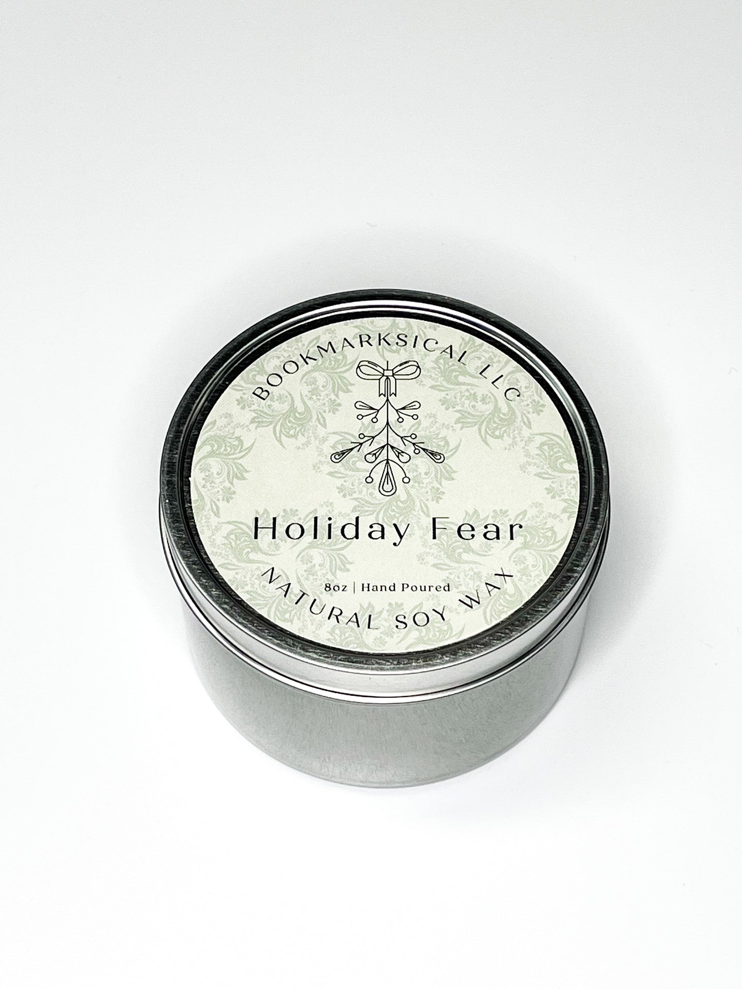 Holiday Fear Soy Candle - Large