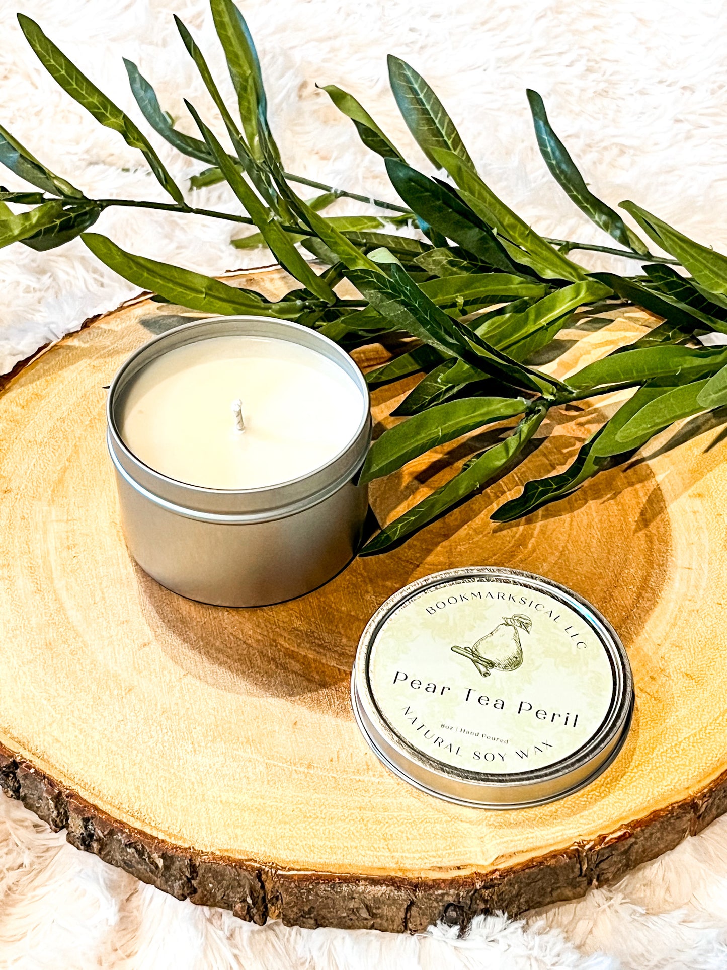 Pear Tea Peril Soy Candle - Large