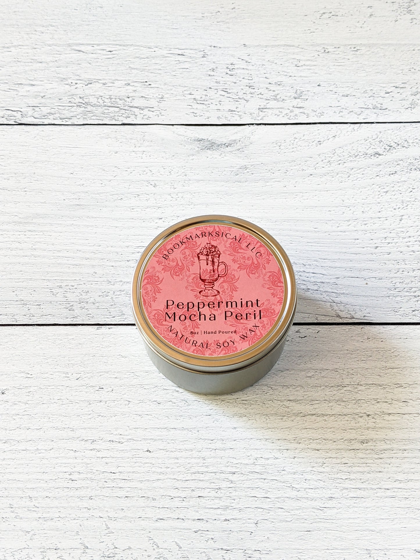 Peppermint Mocha Peril Soy Candle - Large